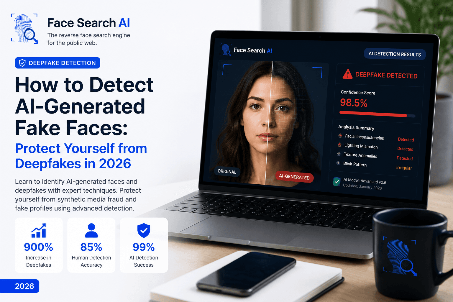 How to Detect AI-Generated Fake Faces: Protect Yourself from Deepfakes in 2026