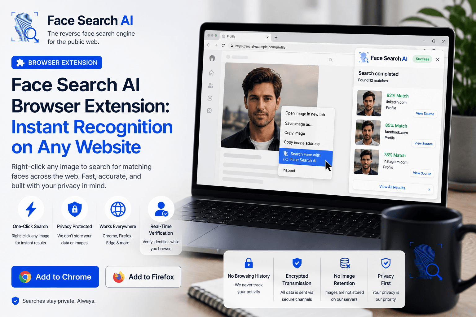 Face Search AI Browser Extension: Instant Recognition on Any Website